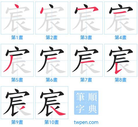 宸 筆畫|宸 的字義、部首、筆畫、相關詞